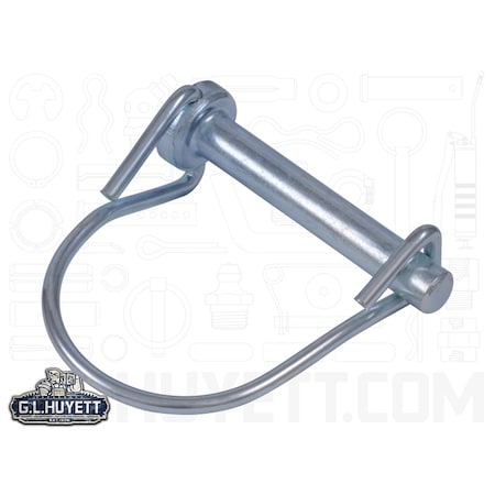 Huyett Snap Pin Rd 1Wire 3/8 x 1-3/4 ZC SNIP-375-1750R